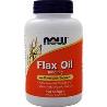 Now Flax Oil (1000mg) - Certified Organic 100 sgels